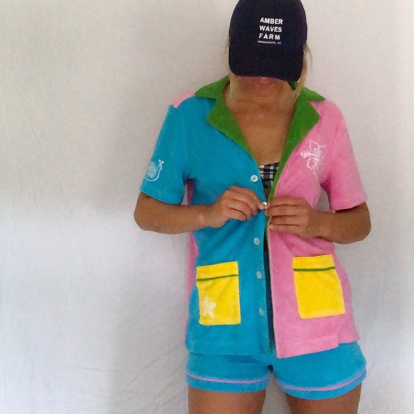 Terry Cloth Summer Set🐚🐌🌺 - Picture 3 of 8